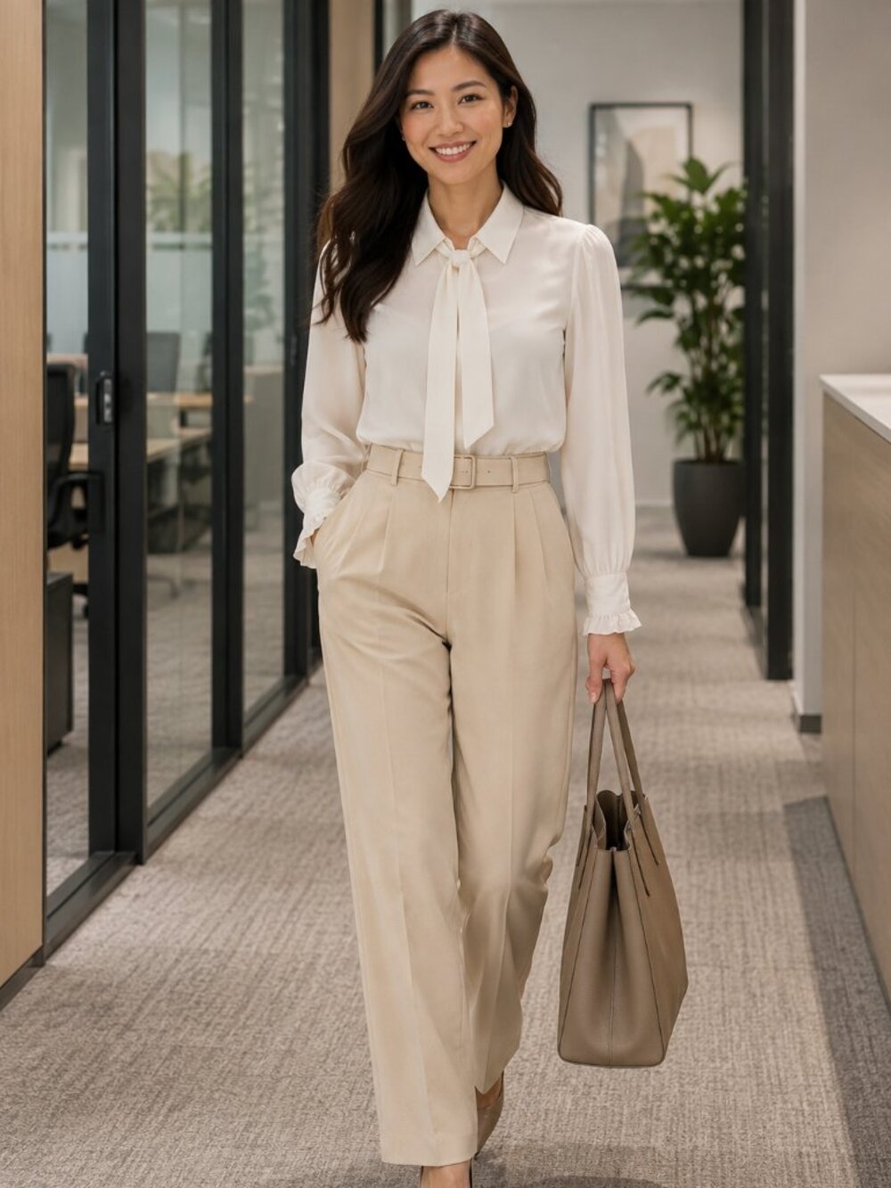mbym Stylish Long Sleeves Blouse - Size Small